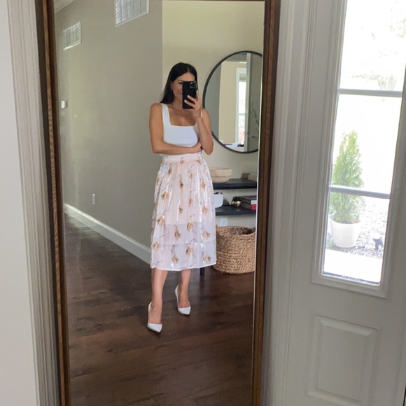 Frnch Floral Elodia Skirt - Picture 3 of 9